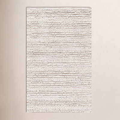 Sestina Ivory Handmade Flatweave Rug