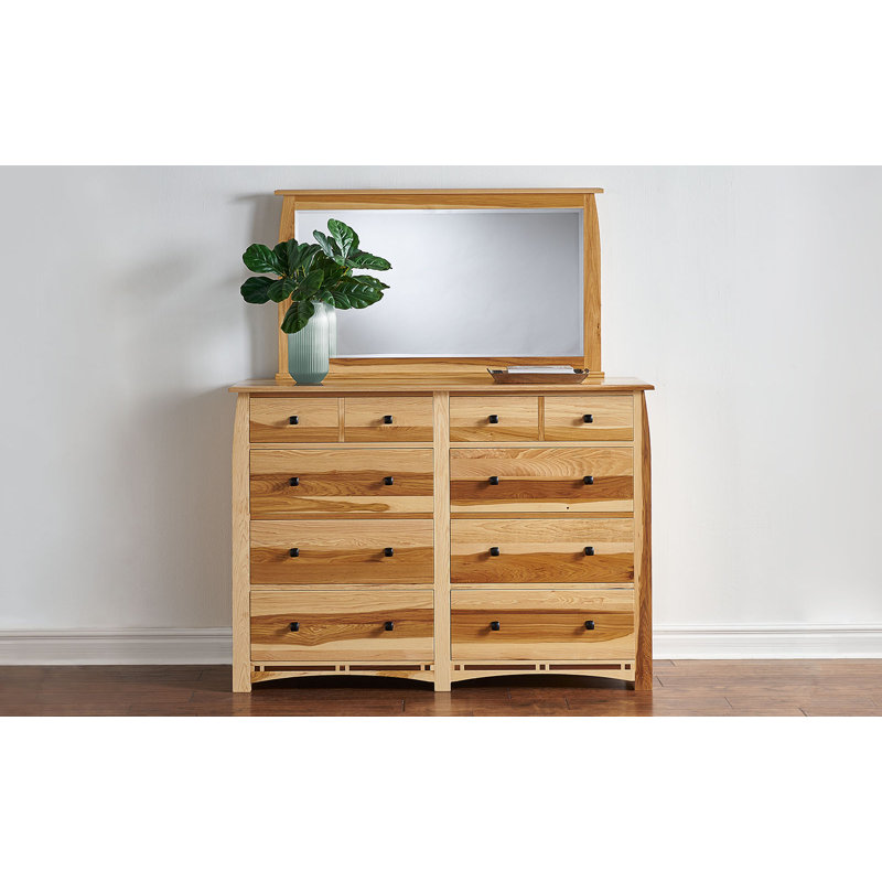 Asdsit 8-drawer Solid Wood Double Dresser