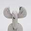 Abstract Knot Sculpture – White Matte Polyresin Decorative Accent (26 cm) 