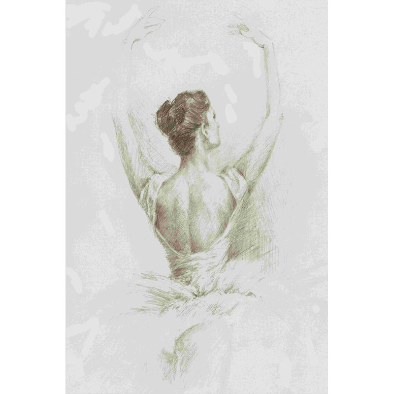 " Dance Study I " by Ethan Harper Painting Print, 30" H x 20" W