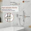 Système de douche complet Calliope Retro avec valve brute-79731932