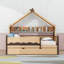 Solid Wood Standard Bed , Trundle Bed Included-979119352-979119355