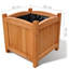 Clardy Wood Raised Flower Bed-445850066-445850057