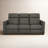 Broadway Leather Power Reclining Sofa with Power Headrests-848018260