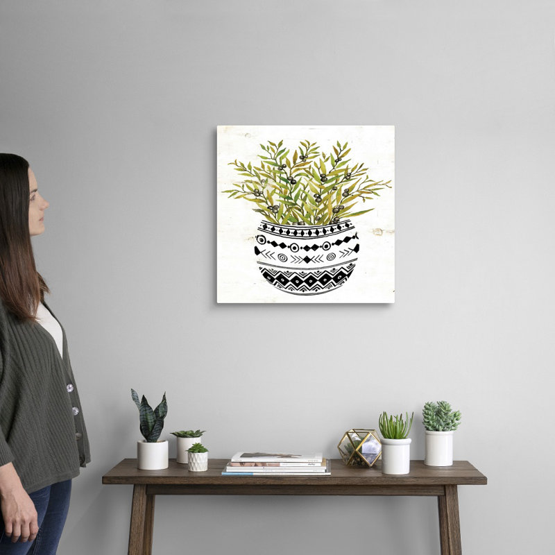 Art mural sur toile Mud, Toile tendue, H 20 po x l 20 po x P 1,25 po