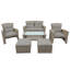 Ensemble de mobilier de patio en U-1166185900