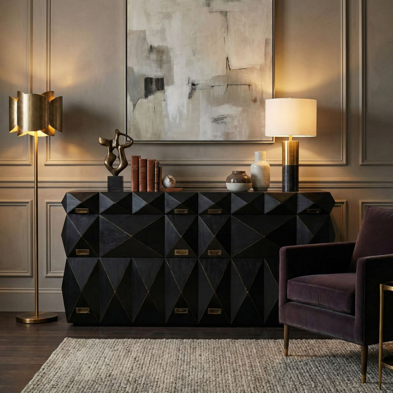 Allegra 6 - Drawer Solid Wood Dresser