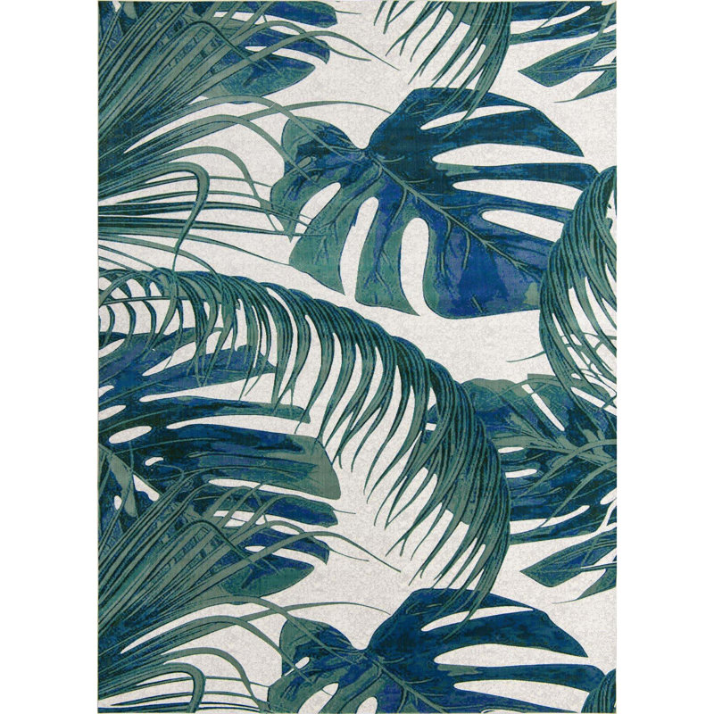 Abira Floral Indoor Rug, Rectangle 9' x 12'