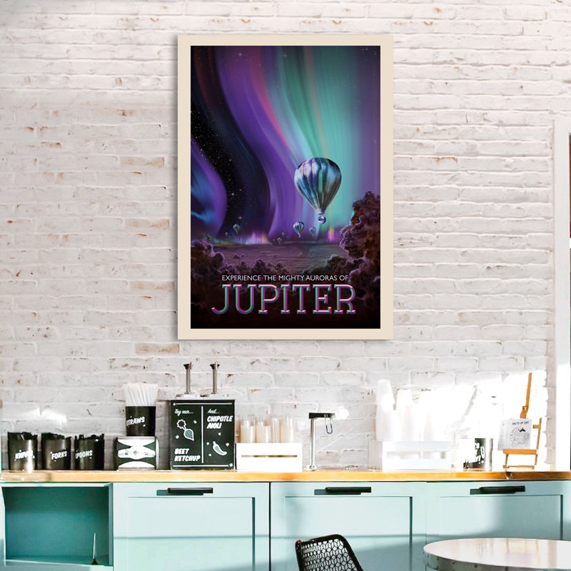 Jupiter by NASA - Wrapped Canvas Print, 100cm H x 70cm W x 4cm D