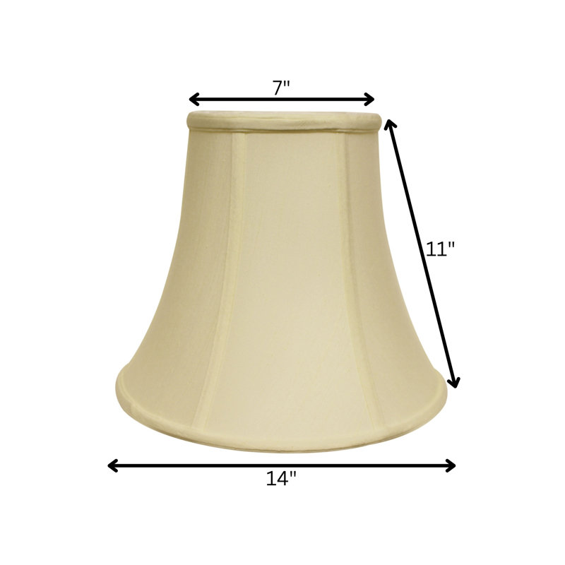Abat-jour en tissu Slant Bell Softback, Oeuf, H 11 po x l 14 po x P 14 po