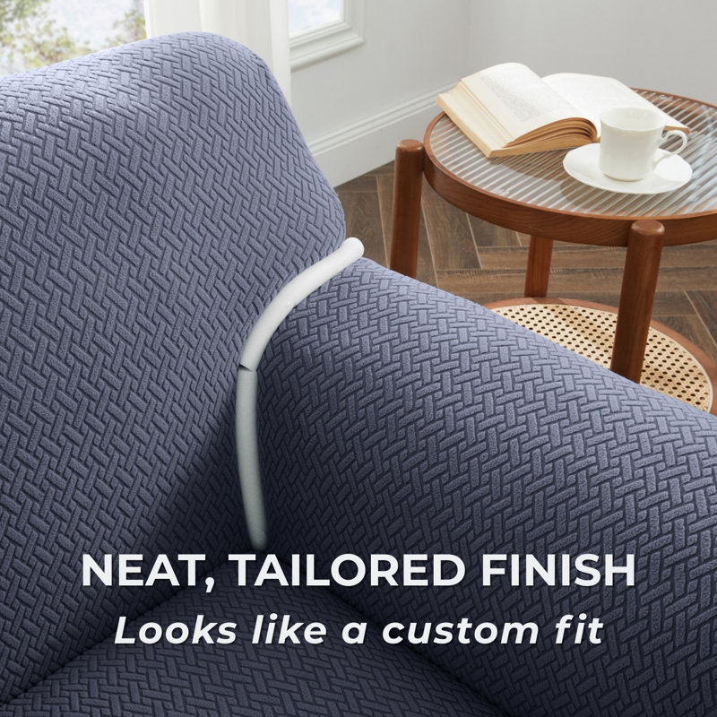 Stretch Sofa Slipcover – Elastic Fitted Spandex Couch Protector | Machine Washable, Anti-Slip, Pet & Kid Friendly | 1-4 Seater Sofa Covers