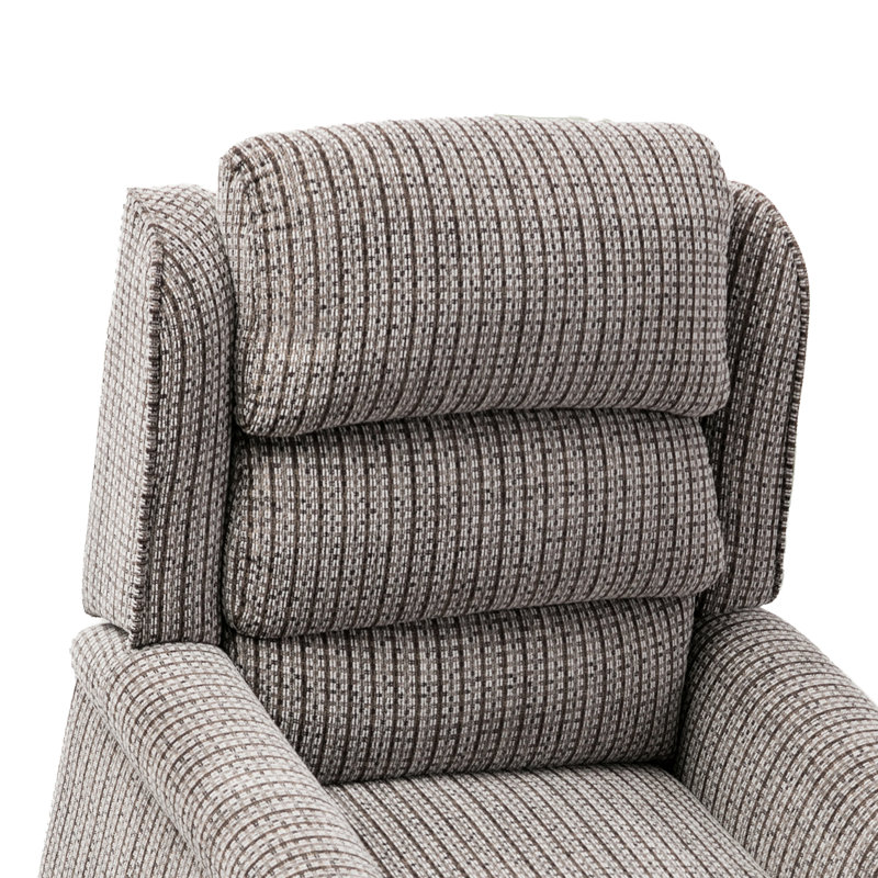Lainey 79Cm Wide Electric Lift Assist Recliner, Latte Polyester Blend