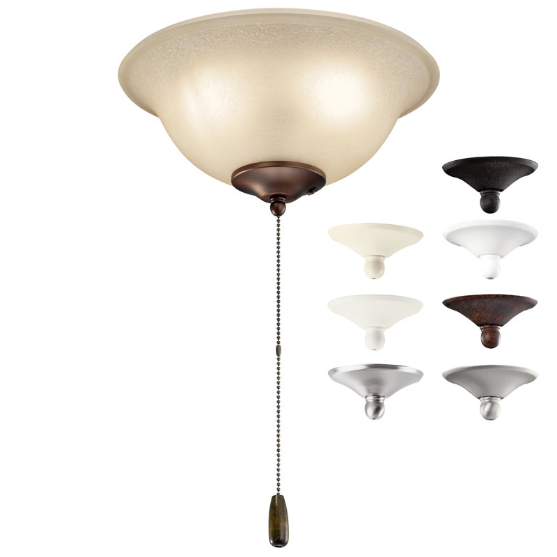 Ventilateur de plafond à DEL 3 lumières