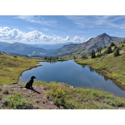 Art mural sur toile Mountain Lake Sentinel