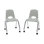 Chaise mobile 18 "avec roulettes