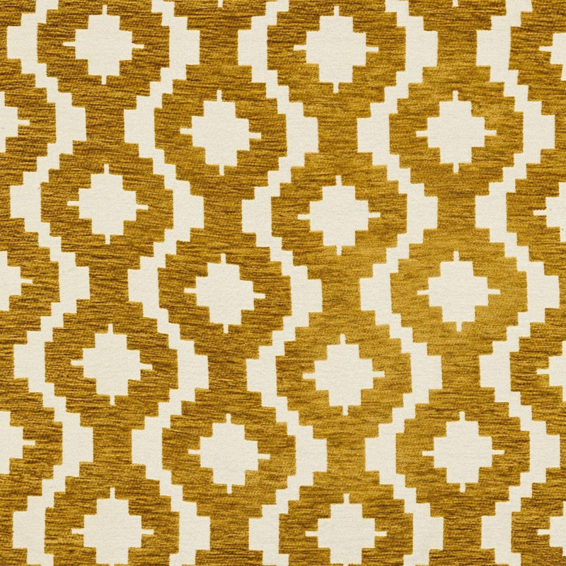 Zilla  Blackout Curtains / Drapes Pair, Width 228 x Drop  228cm, Yellow