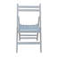 Ensemble de 4 chaises pliantes en bois