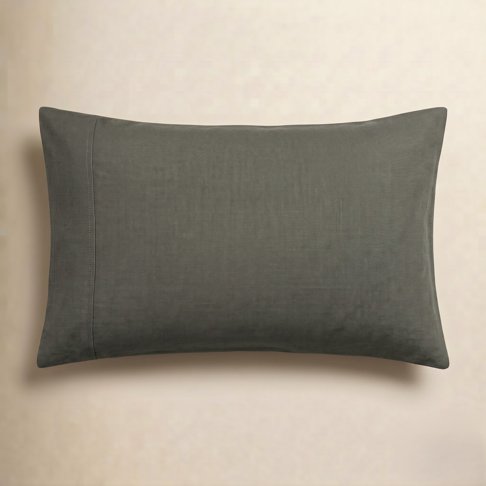 Frazier Linen Pillowcase, Slate Gray