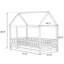 Lit à baldaquin pour enfants Soild Wood Montessori House Bed-834554468-834554465