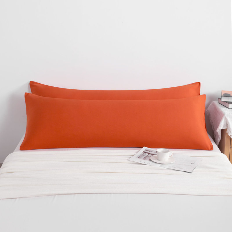 Body Pillowcase Set, Microfiber Body Pillowcase, Envelope Closure - NTBAY, Caramel
