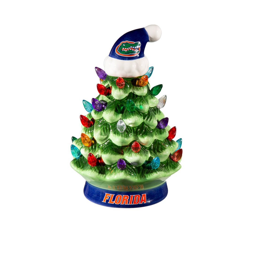 Maclachlan 8" NCAA Ceramic Tabletop Christmas Tree The Holiday Aisle® 
