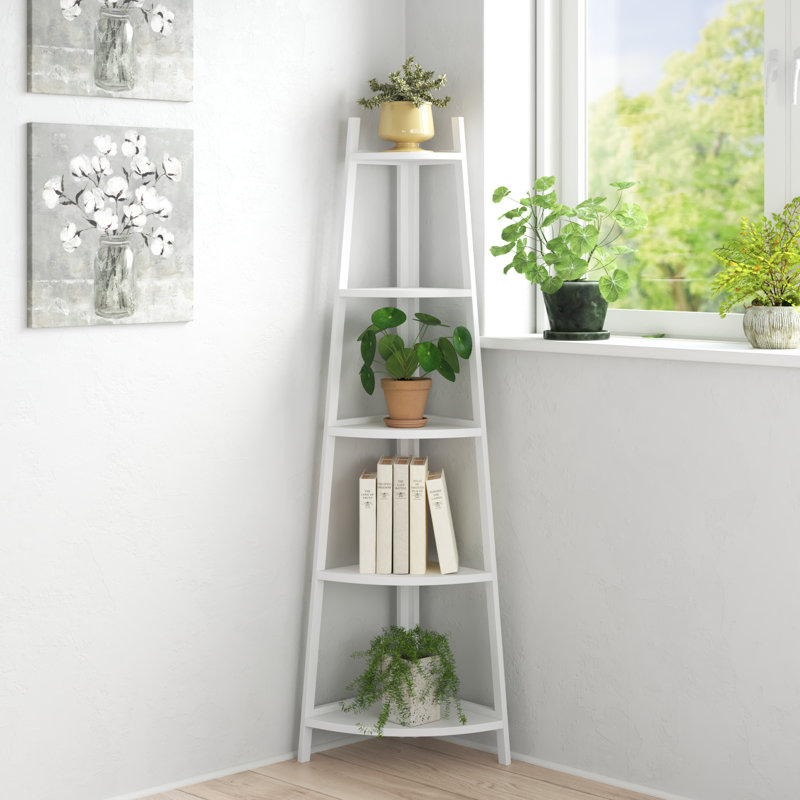 Abilene Plant Stand, White