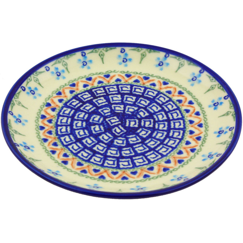 Polish Pottery 7" Stoneware Plate