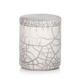 Raku Crackle Bathroom Storage Container