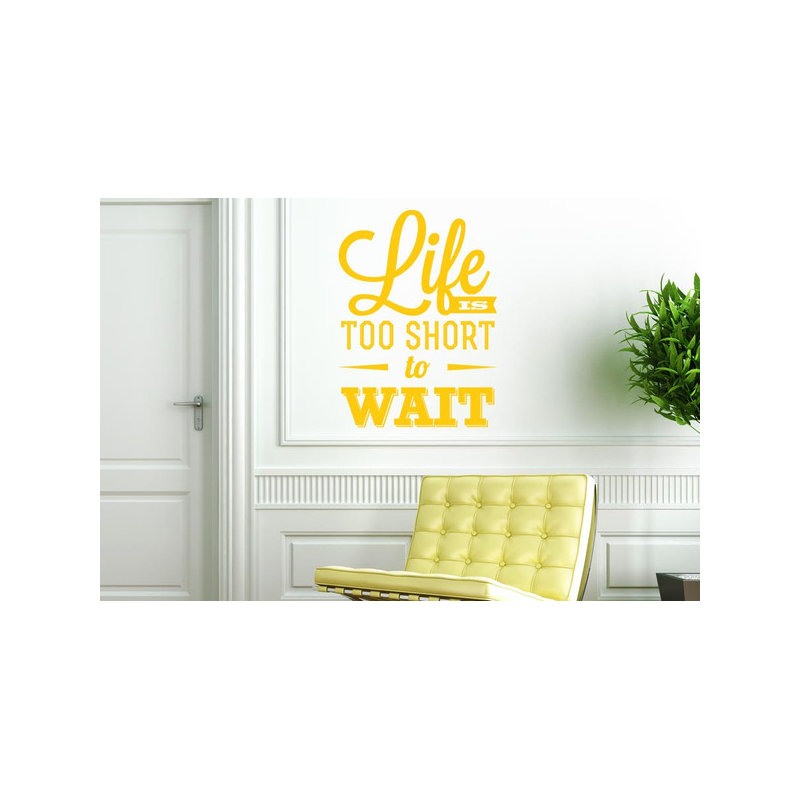 Wall Decal, Medium, Shiny Gold