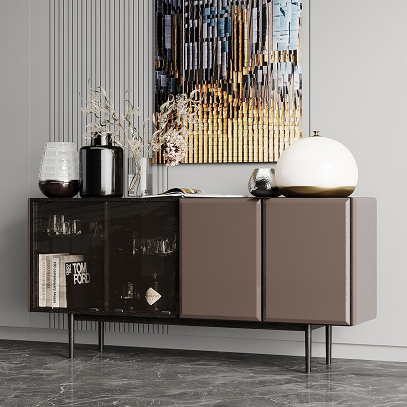 Buffet de luxe européen de style minimaliste