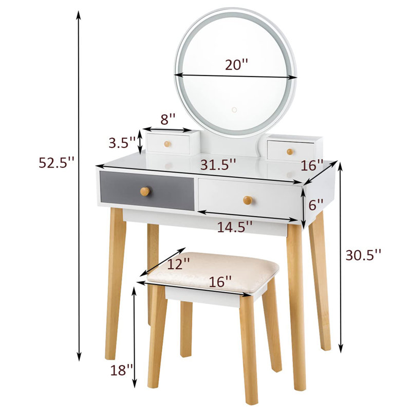 Ensemble de meuble-lavabo, Blanc/Noir
