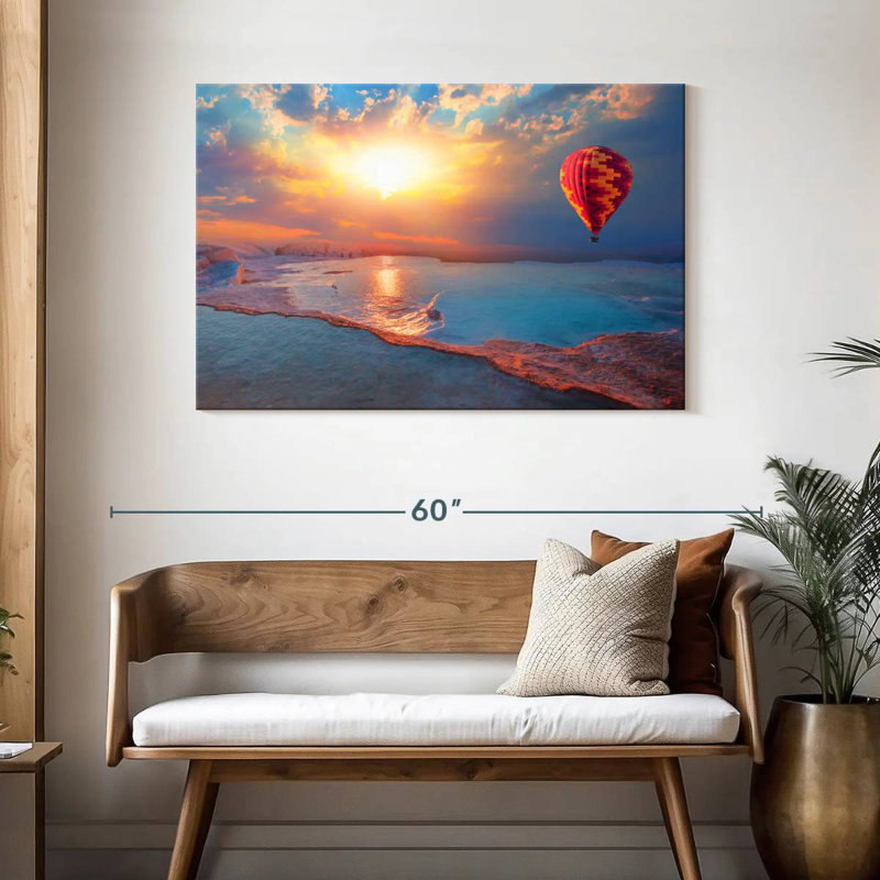Mehar Beach Hot Air Balloon, 30" H x 45" W