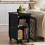 Table d'appoint étroite avec rangement en verre-71281859-71281863