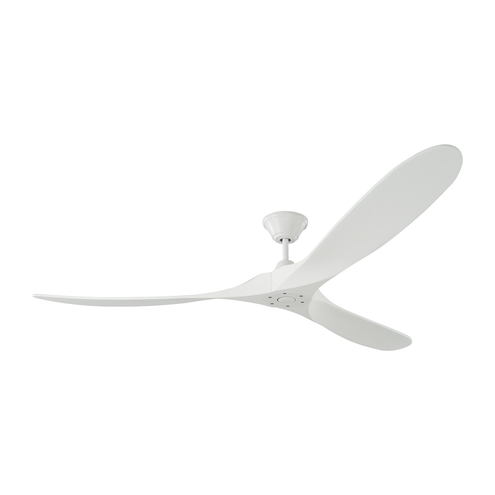 Obsidian 3 Blade Ceiling Fan, 70 inches, Matte White