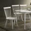 Ensemble de chaises d'appoint 2 pièces, structure en bois massif-1098241752