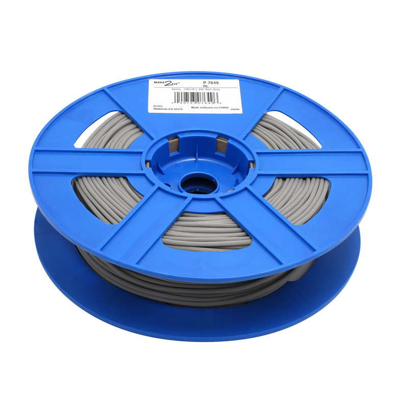 Prime-Line Retainer Spline, 9.9", Grey, 9.9"