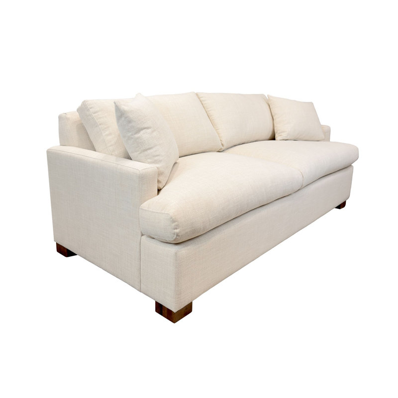 Divan-lit rembourré Mabel, H 36 po x l 82 po x P 39 po