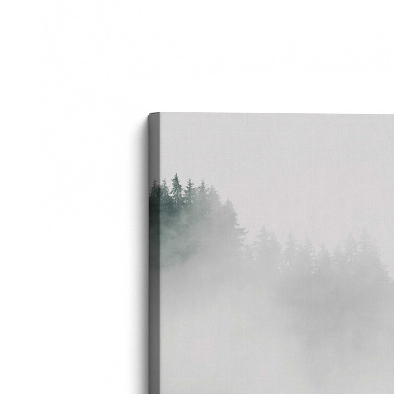 Enchanting Emerald Peaks, grande impression sur toile, H 54 po x l 36 po