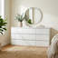 9 Drawer Dresser With No Handle Design