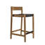 Copenhagen Teak Patio Bar Stool-132488762-132488764