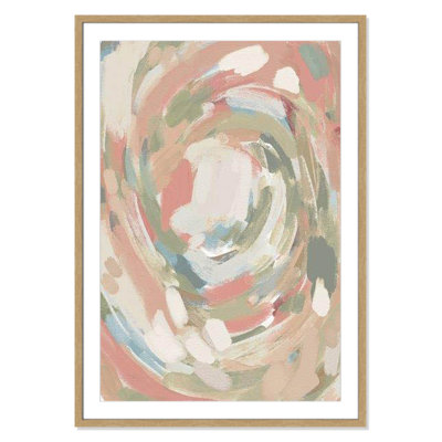 Abstract Energy Spring Colors Print