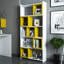 Lene 170cm H x 80cm W Geometric Bookcase-625304860