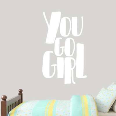 Text & Numbers Non-Wall Damaging Wall Decal