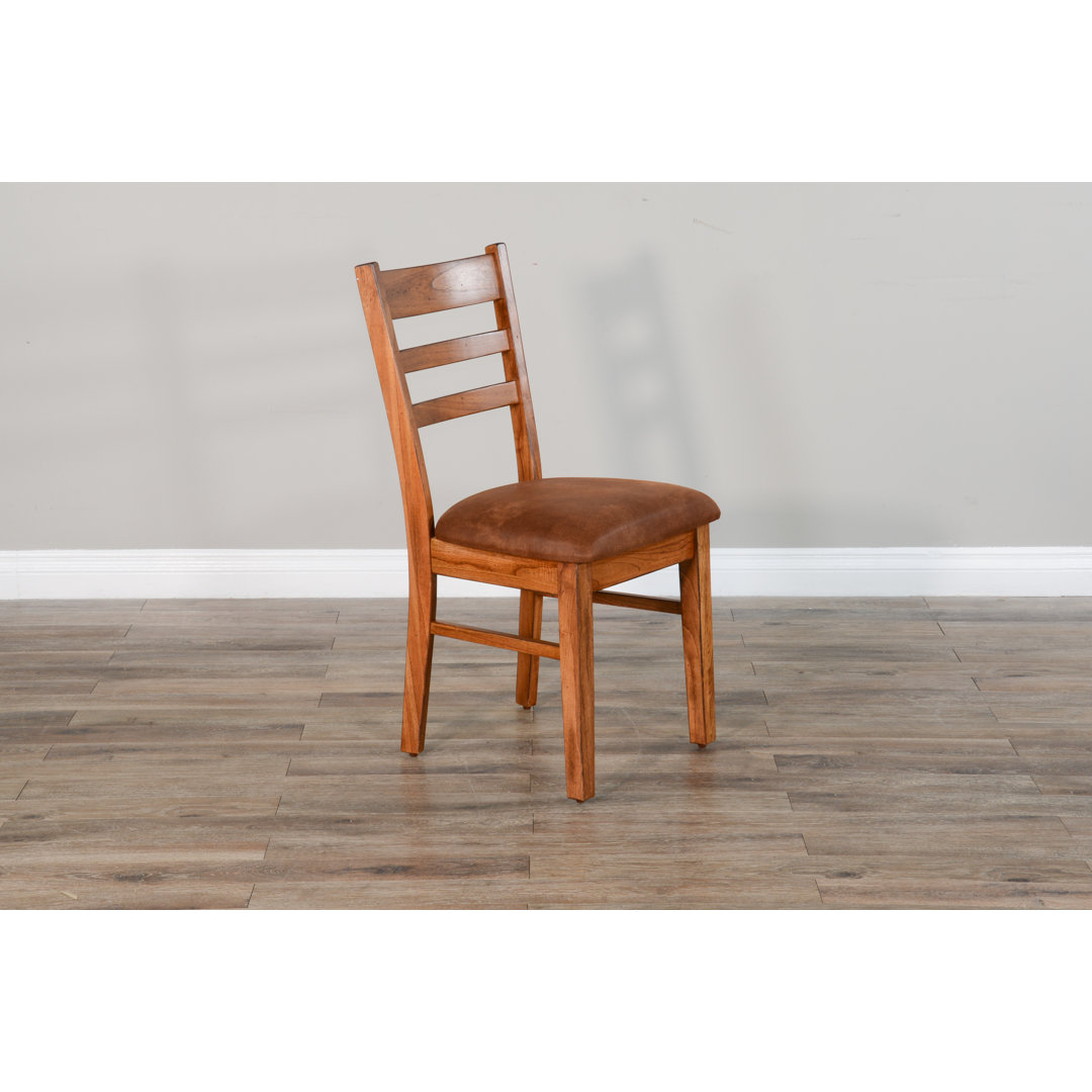 Deana 18'' H Faux Leather Upholstered Side Chair (Set of 2) Union Rustic