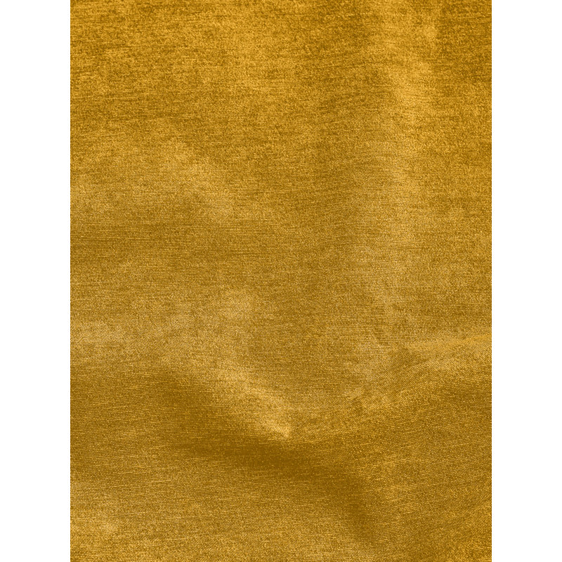 Eilfried Chenille Ring Top Eyelet Curtains, 229cm Width x 229cm Drop, Yellow