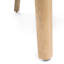 De 2 charmantes chaises de salle à manger en tissu - P 23,03 po x l 17,52 po x H 32,09 po, H 19,25 po, assemblage requis