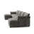 116.5" U Shaped Modular Sofa, Comfy Sectional Couch with Moveable Ottoman for Living Room-999962006
