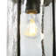 Suspension cylindrique moderne à intensité variable, 1 lumière, en verre transparent soufflé à la main, fini noir, idéale pour îlot de cuisine.