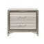 Table de chevet blanche Star