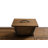 Burtondale 71'' Double Bathroom Vanity Base Only in Walnut